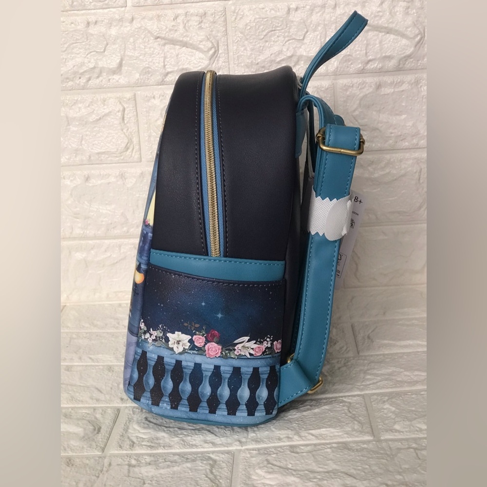 Disney x Loungefly Cinderella Mini Backpack - Blue - Picture 4 of 6